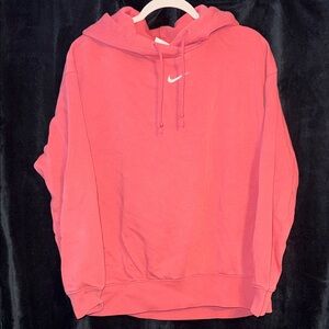 Nike Women's Pink Hoodie